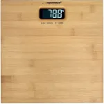 Vannitoa kaalud LED Natural Bamboo SLIM 180kg