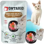 ONTARIO kassitoidukott tuuni ja l&otilde;hega puljongis, 80 g