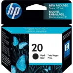 HP 20 must tindikassett, 14 ml, 230 lk