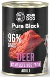 Koeratoit John Dog Pure Black Adult hirvega, 400 g