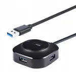 USB jaotur HUB, 4x USB 3.0, 1x micro USB, mudel A008