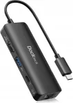 USB-C jagaja Dockteck Etherneti ja 4K toega