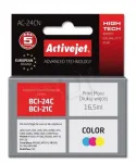 ACTIVEJET Canon BCI-24C tindikassett, v&auml;rviline