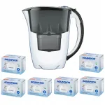 Aquaphor Amethyst Black veefiltri kann 6 vahetava filtriga