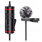 Mini mikrofon PLOTURE KM-D1 stuudio salvestuseks, 3,5/6,5 mm
