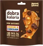 DOBRA KALORIA energiabatoon maap&auml;hklite ja &scaron;okolaadiga, ilma suhkruta, 108 g