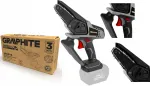 Juhtmevaba mini kettsaag GRAPHITE Energy+ 18V Li-Ion SOLO 58GE116
