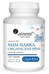 Toidulisand Aliness MSM Organic Sulphur PLUS OPTI MSM 180 tabletti liigestele, lihastele, k&otilde;hredele