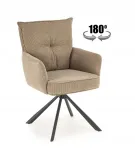 Halmar K528 t&ouml;&ouml;stool, sametkangas, cappuccino v&auml;rv