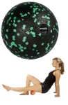 Massaaživ pall Aqua-Sport Powerstrech, mustakassinine, 8 cm