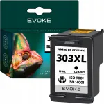 HP 303 XL must tindikassett