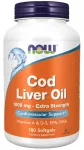 NOW Foods tursamaksa&otilde;li 1000mg Omega-3 EPA DHA, vitamiinid A ja D-3, 180 kapslit