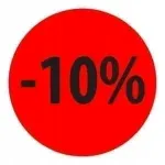 Aktsiooni kleepsud, 20 mm, 880 tk, -10% soodustus