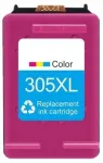 HP 305XL v&auml;rviline tindikassett, sobib HP 2320, 2710, 2720, 2724, 4120, 4130, 6000, 6400 printeritele