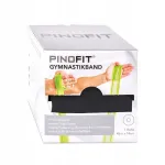 PinoFit kummist treeninguriba, must, 45 m x 14 cm