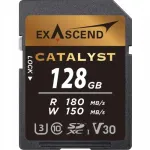 Exascend Catalyst UHS-1 V30 128GB 180MB/s SDXC m&auml;lukaart