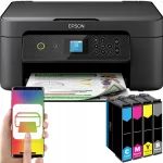 3in1 multifunktsionaalne v&auml;rviline EPSON printer skanner duplex USB WiFi tindiga