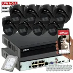 Dahua IPC-HDW1530T-0280B-S6 must IP-videovalvekaamera