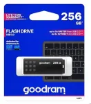 USB-m&auml;lupulk GOODRAM UME3 256 GB, USB 3.0/3.2, must