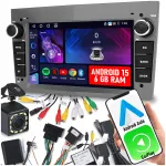 Autoraadio Androidiga, 6 GB RAM, Opel Vectra C, Zafira, Astra H, Vivaro, Meriva, Signum