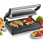 Elektriline kontaktgrill SEVERIN, 800 W, must, kompaktne