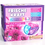 Pesukapslid v&auml;rvilistele kangastele Frische Kraft Color 6in1, 22 tk