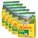 Koeratoit JOSERA Junior YoungStar teraviljavaba, keskmise suurusega t&otilde;ugudele, 5 x 900 g