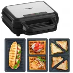 Toster Tefal UltraCompact 3in1 SW383D10, kolmnurksed, vahvlid, panini, 700W