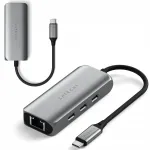 USB-C jaotur SATECHI, 2x USB-A, 2x USB-C, 2.5 Gb Ethernet, 4in1 adapter