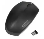 Juhtmevaba Typhoon Bluetooth USB-hiir, must