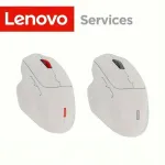 Traadita ergonoomiline hiir LENOVO N230, valge, vaikne, kontorisse