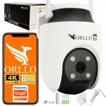 ORLLO TZ6 p&ouml;&ouml;ratav WiFi kaamera AI ja 4K, isale v&otilde;i vanaisale