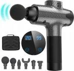 MASSAGE GUN PRO v&otilde;imas kehahooldusmasin, t&auml;ielik komplekt