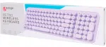Traadita klaviatuur Sologic Retro QWERTY, 42 x 15 cm