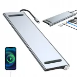 12-in-1 USB-C doks MacBooki jaoks: 4K HDMI, VGA, Ethernet, SD/TF kaardilugeja