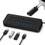 USB-jaotur ORICO 13x USB-A 3.0, toitega, 12V, VL817
