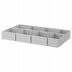 IKEA KOMPLEMENT kastid, hall felt, 90x54 cm, 8 tk
