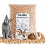 Puidugraanulist kassihiek kassidele, j&auml;nestele, papagoidele, sealidele BRIGHT PREMIUM, 15 kg