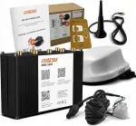 Ruuter SELFSAT MWR 5550 koos katuseantenniga, 4G/LTE/5G, 3,3 Gb/s, valge