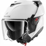 Motoringratturi kiiver SHARK OXO, suurus XL, valge l&auml;ikiv