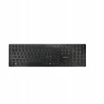 Juhtmevaba t&auml;issuuruses klaviatuur CHERRY KW 9100 SLIM, membraan, USB
