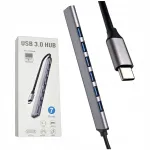 7in1 HUB USB jagaja, USB 3.0/3.2, kiire, &otilde;huke adapter