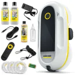 Akna puhastusrobot KARCHER RCW 2 koos 2 x RM 500 ml aknapuhastusvahendiga