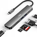 USB-C jagaja YISH Y930, 6-&uuml;hes dokk