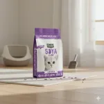 Kassiliiv Kit Cat ECO SoyaClump, lavendli l&otilde;hnaga, 7 l / 2,5 kg