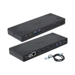 i-tec USB 3.0 / USB C / Thunderbolt 3 dokk, topeltekraaniga