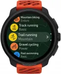 Suunto Race 2 spordikell, korallioranž, safiirklaas