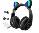 Juhtmevabad Bluetooth M2 k&otilde;rvaklapid kassik&otilde;rvade, RGB LED ja mikrofoni ja