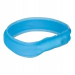 Tulev helkurkaelarihm TRIXIE USB-ga, sinine, L-XL, 70 cm x 30 mm