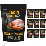 Koeratoit kalkunilihaga BIOFEED TASTY DOG, 90% liha, 10 x 500 g